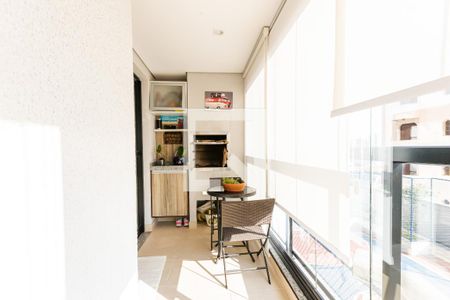 Varanda da Sala de apartamento à venda com 2 quartos, 60m² em Parque das Nações, Santo André