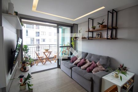 Sala de apartamento à venda com 3 quartos, 70m² em Santo Amaro, São Paulo