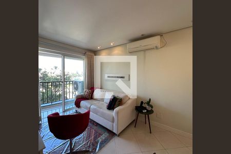 Sala de Estar de apartamento à venda com 2 quartos, 58m² em Jardim Bonfiglioli, São Paulo