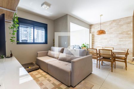 Sala de apartamento à venda com 2 quartos, 72m² em Pinheiros, São Paulo