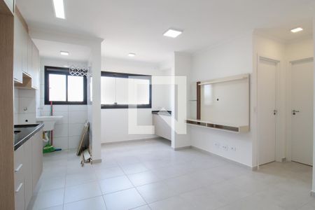 Sala/Cozinha de apartamento para alugar com 2 quartos, 43m² em Vila Bocaina, Mauá