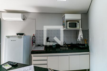 Cozinha de kitnet/studio para alugar com 1 quarto, 30m² em Minas Brasil, Belo Horizonte