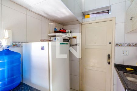 Cozinha de apartamento para alugar com 1 quarto, 23m² em Ocian, Praia Grande