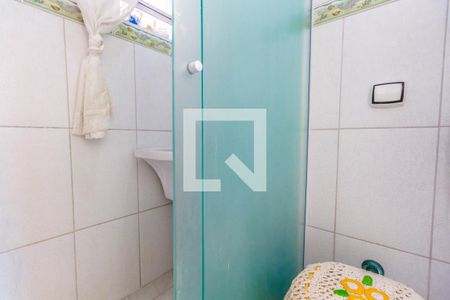 Banheiro de apartamento para alugar com 1 quarto, 23m² em Ocian, Praia Grande