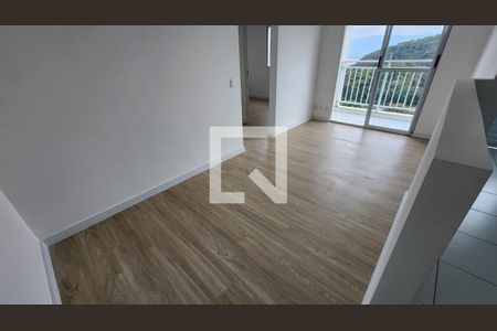 Sala de apartamento para alugar com 2 quartos, 45m² em Morro Nova Cintra, Santos