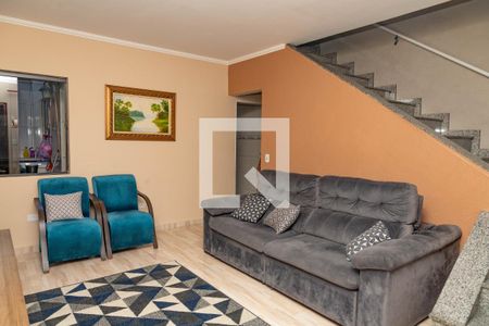 Sala de casa à venda com 3 quartos, 210m² em Piraporinha, Diadema