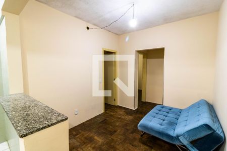 Sala/Cozinha de apartamento à venda com 2 quartos, 54m² em Centro Histórico, Porto Alegre