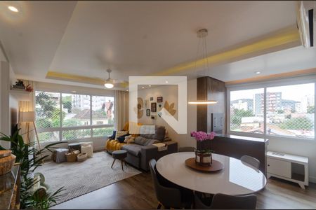 Sala de apartamento à venda com 3 quartos, 92m² em Jardim Botânico, Porto Alegre