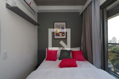 Studio - ambiente quarto de apartamento para alugar com 1 quarto, 20m² em Paraíso, São Paulo