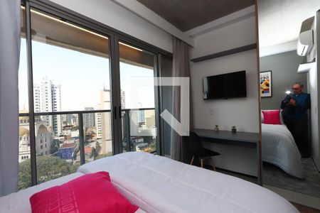 Studio - ambiente quarto de apartamento para alugar com 1 quarto, 20m² em Paraíso, São Paulo