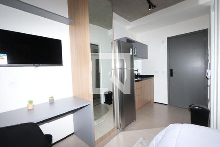 Studio - ambiente quarto de apartamento para alugar com 1 quarto, 20m² em Paraíso, São Paulo