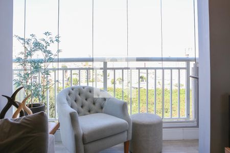 Vista da Sala de apartamento à venda com 2 quartos, 41m² em Barra Funda, São Paulo