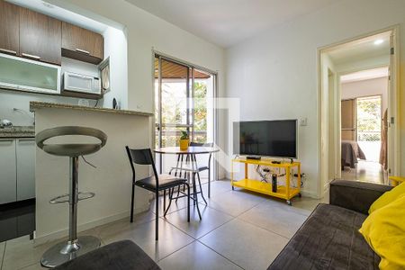 Sala de apartamento à venda com 1 quarto, 45m² em Vila Mariana, São Paulo