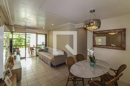 Sala de apartamento para alugar com 3 quartos, 107m² em Recreio dos Bandeirantes, Rio de Janeiro