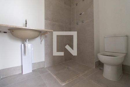 Banheiro de apartamento à venda com 1 quarto, 25m² em Vila Dom Pedro I, São Paulo