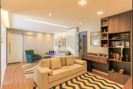 Sala de TV de apartamento à venda com 3 quartos, 109m² em Vila Cruzeiro, São Paulo