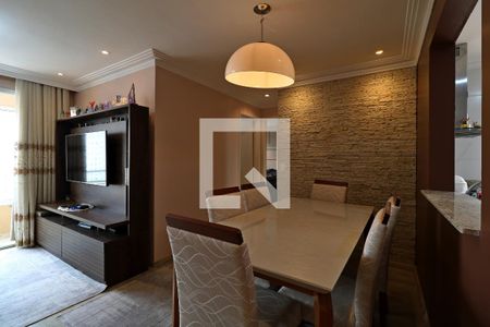 Sala de Jantar de apartamento à venda com 2 quartos, 68m² em Parque das Nações, Santo André