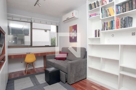 Studio - Sala de kitnet/studio à venda com 1 quarto, 30m² em Centro Histórico, Porto Alegre