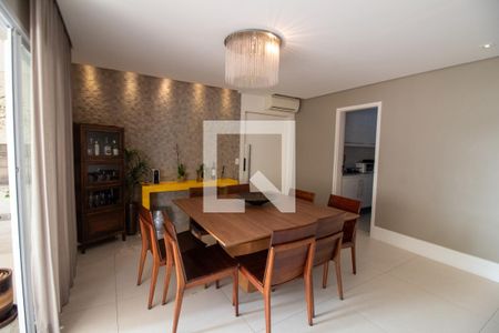 Sala de Jantar de apartamento à venda com 3 quartos, 147m² em Vila Gertrudes, São Paulo