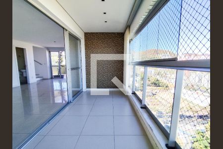 Varanda Sala de apartamento para alugar com 4 quartos, 235m² em Estoril, Belo Horizonte