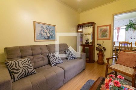 Sala de apartamento à venda com 1 quarto, 49m² em Passo D’areia, Porto Alegre