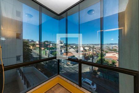 Varanda da Sala 1 de apartamento para alugar com 3 quartos, 231m² em Alto Caiçaras, Belo Horizonte