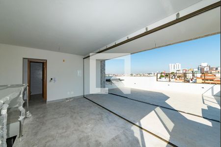 Sala 2 de apartamento à venda com 4 quartos, 160m² em Caiçaras, Belo Horizonte