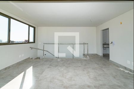 Sala 2 de apartamento à venda com 4 quartos, 160m² em Caiçaras, Belo Horizonte