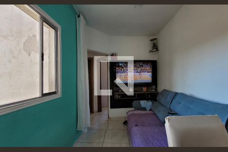 Sala de apartamento para alugar com 2 quartos, 53m² em Vila Junqueira, Santo André