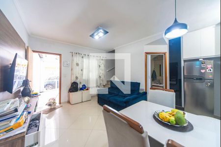 Sala de casa à venda com 2 quartos, 60m² em Vila Alto de Santo Andre, Santo André