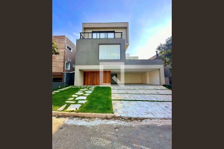 Vista da Rua de casa de condomínio para alugar com 4 quartos, 380m² em Parque Sinai, Santana de Parnaíba