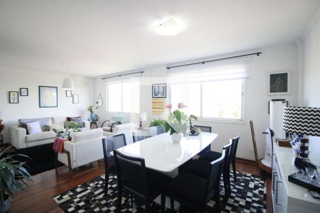 Sala de apartamento à venda com 3 quartos, 121m² em Indianópolis, São Paulo