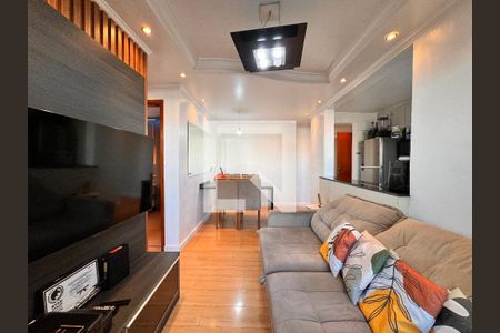 Sala de apartamento à venda com 2 quartos, 104m² em Parque Sao Vicente, Santo André