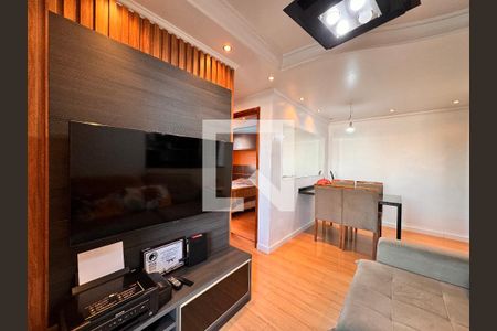 Sala de apartamento à venda com 2 quartos, 104m² em Parque Sao Vicente, Santo André