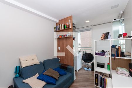 Sala de apartamento à venda com 1 quarto, 29m² em Parque Industrial Tomas Edson, São Paulo