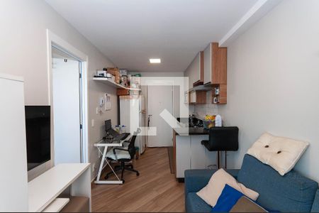 Sala de apartamento à venda com 1 quarto, 29m² em Parque Industrial Tomas Edson, São Paulo