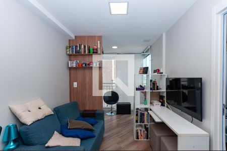 Sala de apartamento à venda com 1 quarto, 29m² em Parque Industrial Tomas Edson, São Paulo