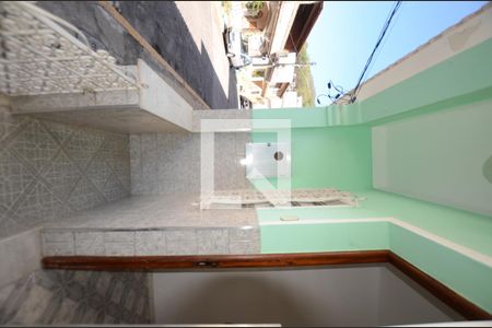 Varanda da Sala de casa de condomínio para alugar com 2 quartos, 77m² em Vaz Lobo, Rio de Janeiro