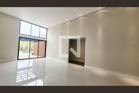 Sala de casa de condomínio à venda com 5 quartos, 450m² em Loteamento Caminhos de San Conrado (Sousas), Campinas