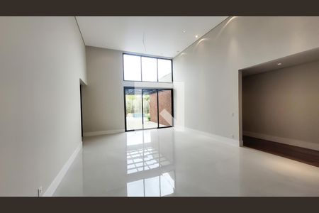 Sala de casa de condomínio à venda com 5 quartos, 450m² em Loteamento Caminhos de San Conrado (Sousas), Campinas