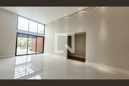 Sala de casa de condomínio à venda com 5 quartos, 450m² em Loteamento Caminhos de San Conrado (Sousas), Campinas