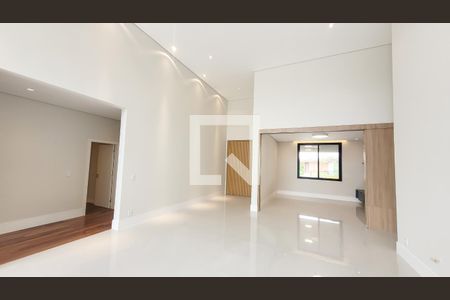 Sala de casa de condomínio à venda com 5 quartos, 450m² em Loteamento Caminhos de San Conrado (Sousas), Campinas