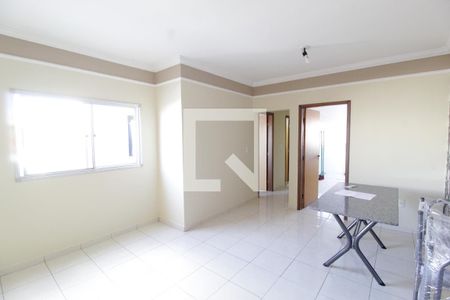 Sala de apartamento para alugar com 2 quartos, 62m² em Santa Mônica, Uberlândia