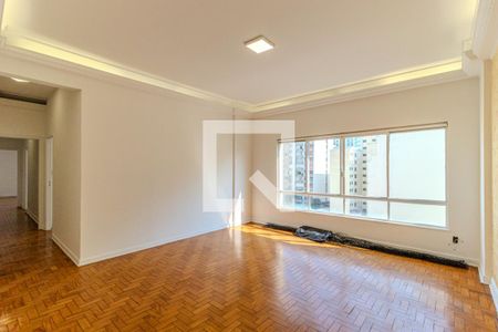 Sala de apartamento à venda com 3 quartos, 145m² em Higienópolis, São Paulo