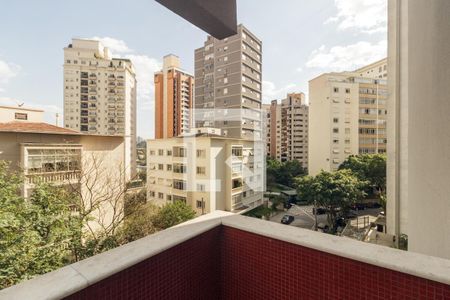 Varanda da Sala de apartamento à venda com 2 quartos, 159m² em Higienópolis, São Paulo