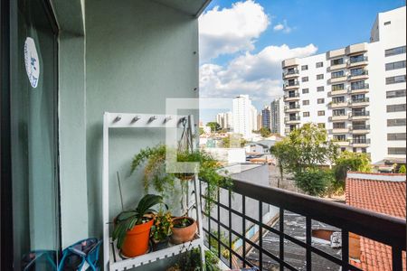 Varanda da Sala de apartamento para alugar com 3 quartos, 128m² em Jardim Bela Vista, Santo André