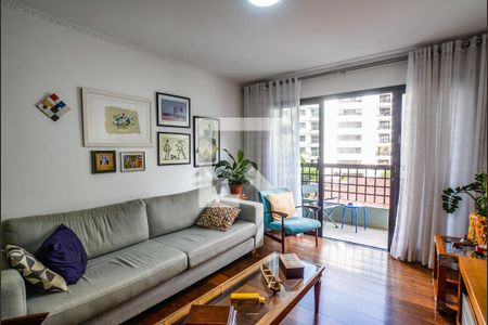 Sala de apartamento para alugar com 3 quartos, 128m² em Jardim Bela Vista, Santo André