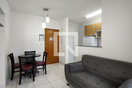 Sala de apartamento para alugar com 2 quartos, 60m² em Nova Mirim, Praia Grande