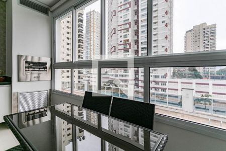 Varanda gourmet de kitnet/studio para alugar com 1 quarto, 42m² em Vila Oliveira, Mogi das Cruzes