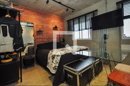 Quarto de apartamento à venda com 1 quarto, 24m² em Paraíso do Morumbi, São Paulo